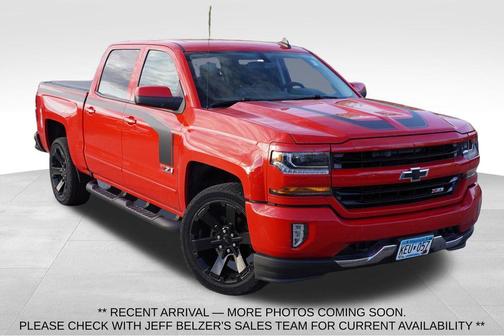 Red 2017 Chevrolet Silverado 1500 LT
