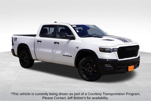 Bright White Clearcoat 2026 RAM 1500 Laramie