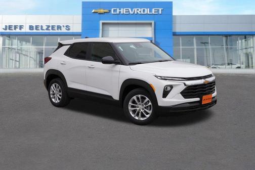 Summit White 2026 Chevrolet Trailblazer LS