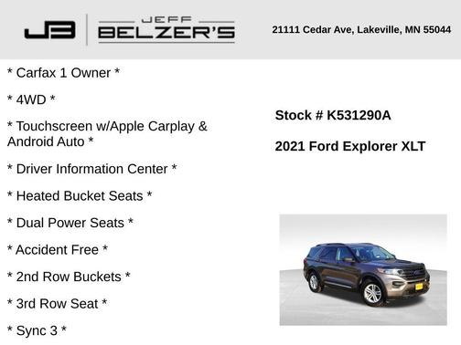 2021 Ford Explorer XLT