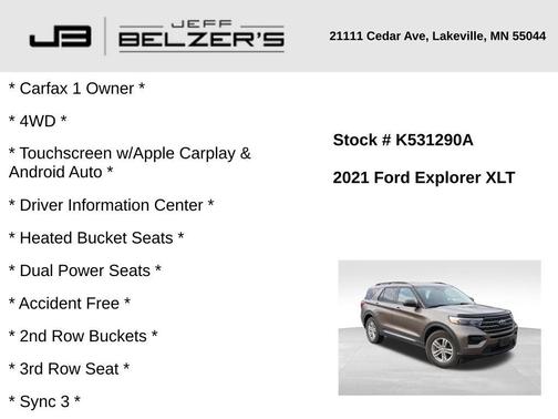 2021 Ford Explorer XLT