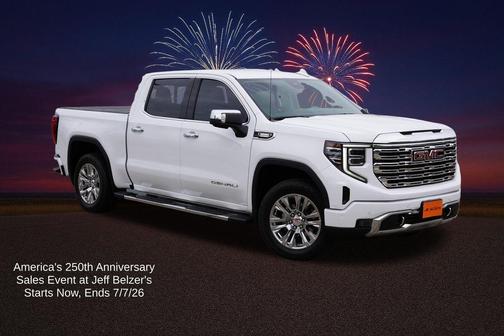 Summit White 2023 GMC Sierra 1500 Denali