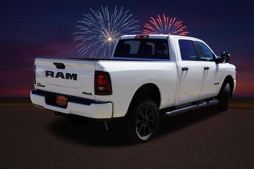 Bright White Clearcoat 2025 RAM 2500 Big Horn