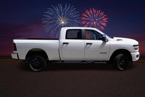 Bright White Clearcoat 2025 RAM 2500 Big Horn