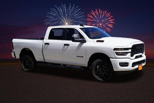 Bright White Clearcoat 2025 RAM 2500 Big Horn