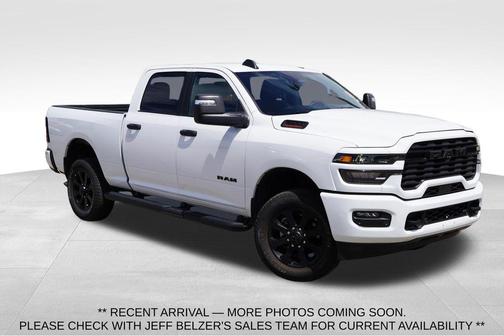 Bright White Clearcoat 2025 RAM 2500 Big Horn