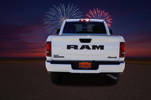 Bright White Clearcoat 2025 RAM 2500 Big Horn