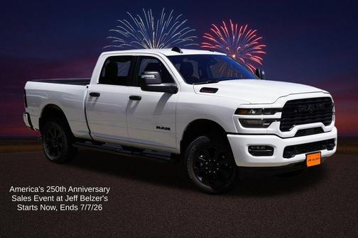 Bright White Clearcoat 2025 RAM 2500 Big Horn