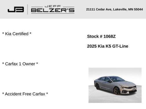 2025 Kia K5 GT-Line