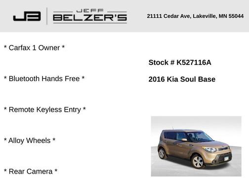 2016 Kia Soul Base