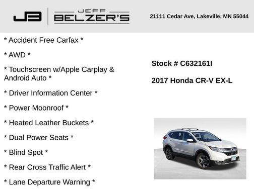 2017 Honda CR-V EX-L