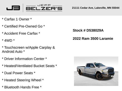 2022 RAM 3500 Laramie