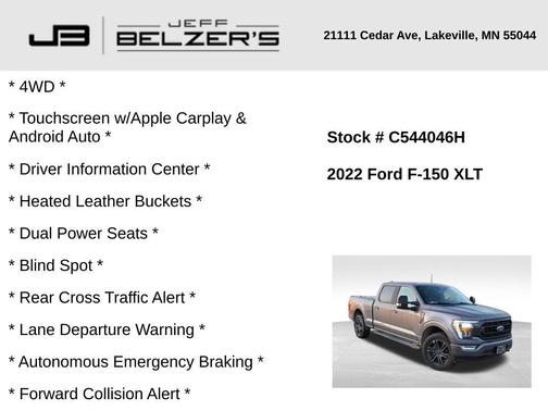 2022 Ford F-150 XLT