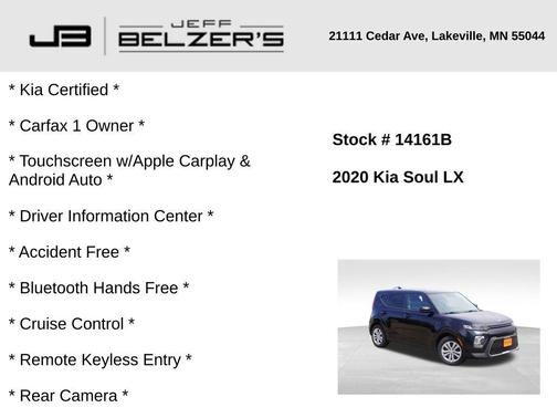 2020 Kia Soul LX