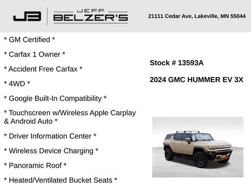 2024 GMC HUMMER EV SUV 3X
