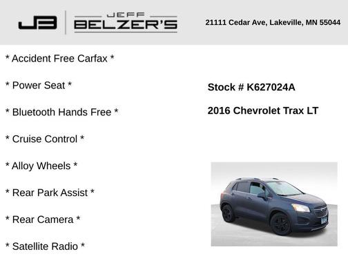 2016 Chevrolet Trax LT