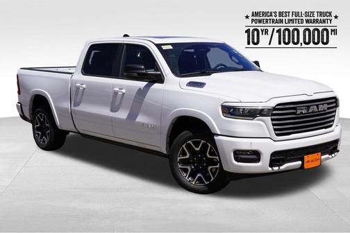 Bright White Clearcoat 2026 RAM 1500 Laramie