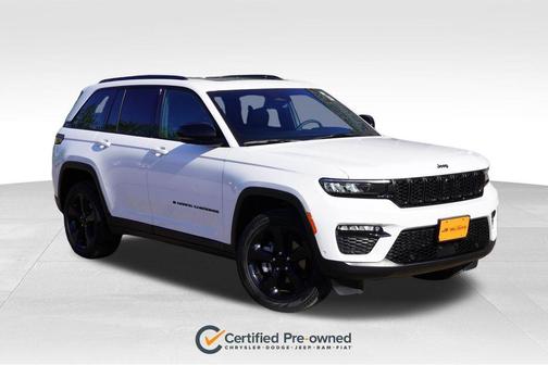 Bright White Clearcoat 2024 Jeep Grand Cherokee Limited