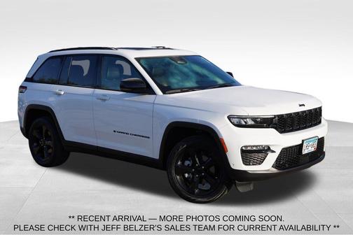 Bright White Clearcoat 2024 Jeep Grand Cherokee Limited