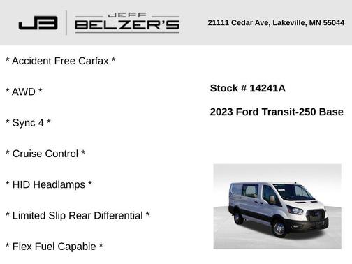 2023 Ford Transit-250 Base