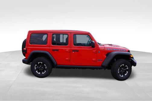 Firecracker Red Clearcoat 2025 Jeep Wrangler 4xe Rubicon