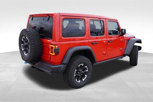 Firecracker Red Clearcoat 2025 Jeep Wrangler 4xe Rubicon