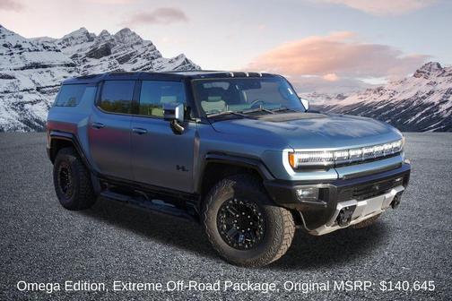 Neptune Blue 2024 GMC HUMMER EV SUV 3X
