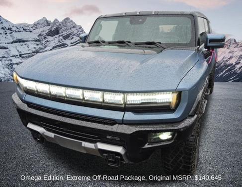 Neptune Blue 2024 GMC HUMMER EV SUV 3X