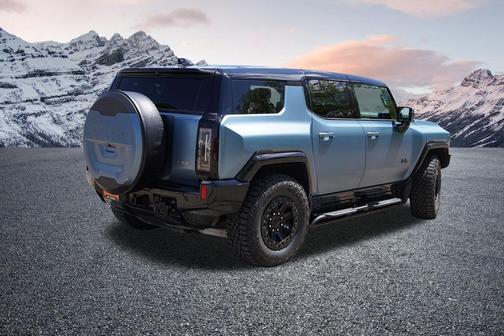 Neptune Blue 2024 GMC HUMMER EV SUV 3X