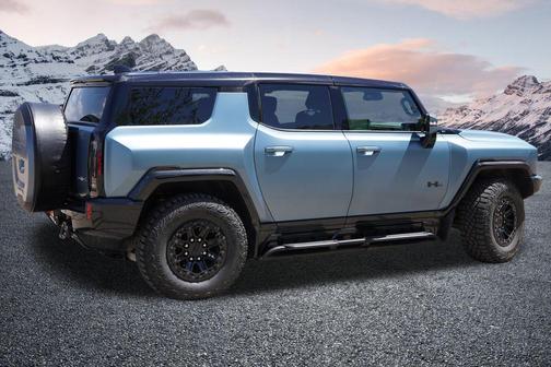 Neptune Blue 2024 GMC HUMMER EV SUV 3X