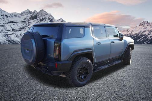 Neptune Blue 2024 GMC HUMMER EV SUV 3X