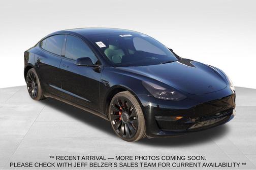 Black 2023 Tesla Model 3 Performance