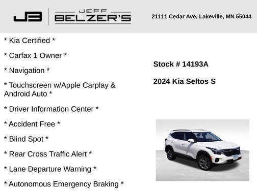 2024 Kia Seltos S