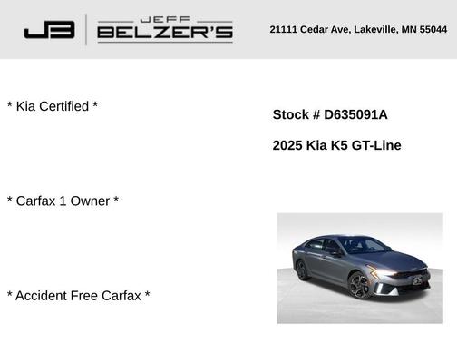 2025 Kia K5 GT-Line