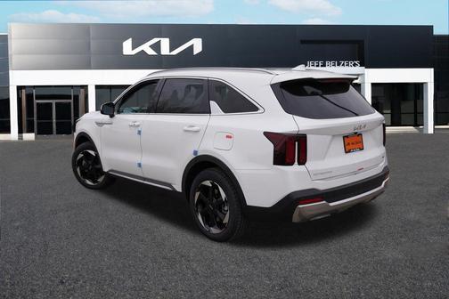 Snow White Pearl 2026 Kia Sorento Hybrid EX