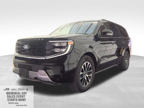 Agate Black Metallic 2025 Ford Expedition Max Platinum