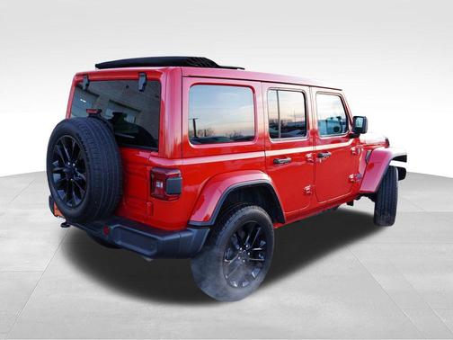 Firecracker Red Clearcoat 2025 Jeep Wrangler 4xe Sahara