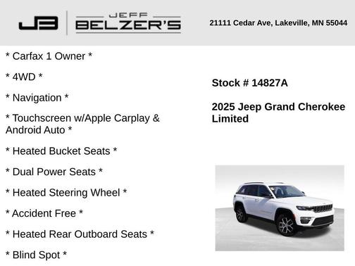 2025 Jeep Grand Cherokee Limited