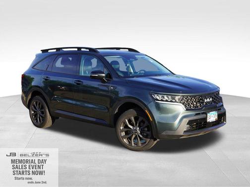 Aruba Green 2023 Kia Sorento X-Line EX