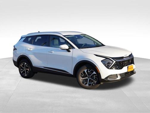 Snow White Pearl 2025 Kia Sportage Hybrid EX