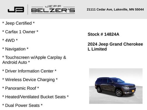 2024 Jeep Grand Cherokee L Limited