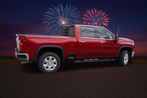 Cherry Red Tintcoat 2021 Chevrolet Silverado 3500 LTZ