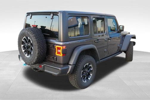 Granite Crystal Clearcoat Metallic 2024 Jeep Wrangler 4xe Rubicon