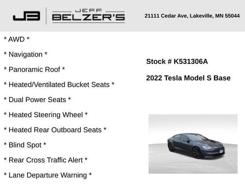 2022 Tesla Model S Base