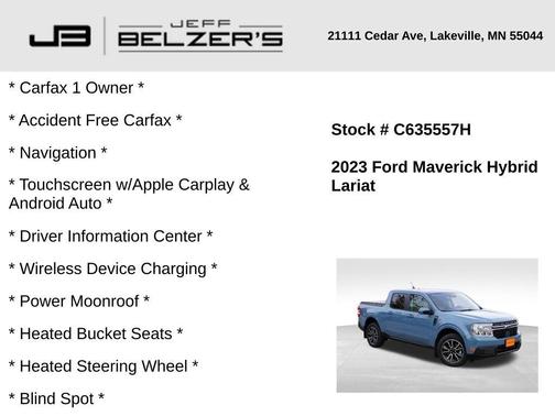 2023 Ford Maverick Lariat