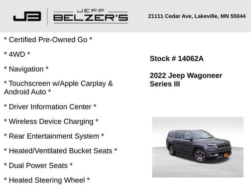 2022 Jeep Wagoneer Series III