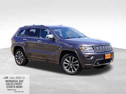 Granite Crystal Clearcoat Metallic 2018 Jeep Grand Cherokee Overland