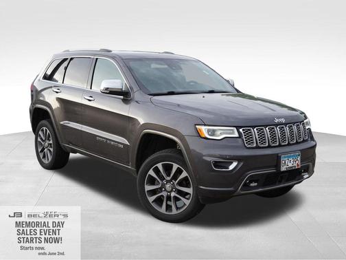 Granite Crystal Clearcoat Metallic 2018 Jeep Grand Cherokee Overland