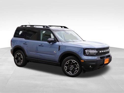 Azure Gray Metallic 2025 Ford Bronco Sport Outer Banks