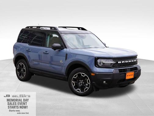 Azure Gray Metallic 2025 Ford Bronco Sport Outer Banks